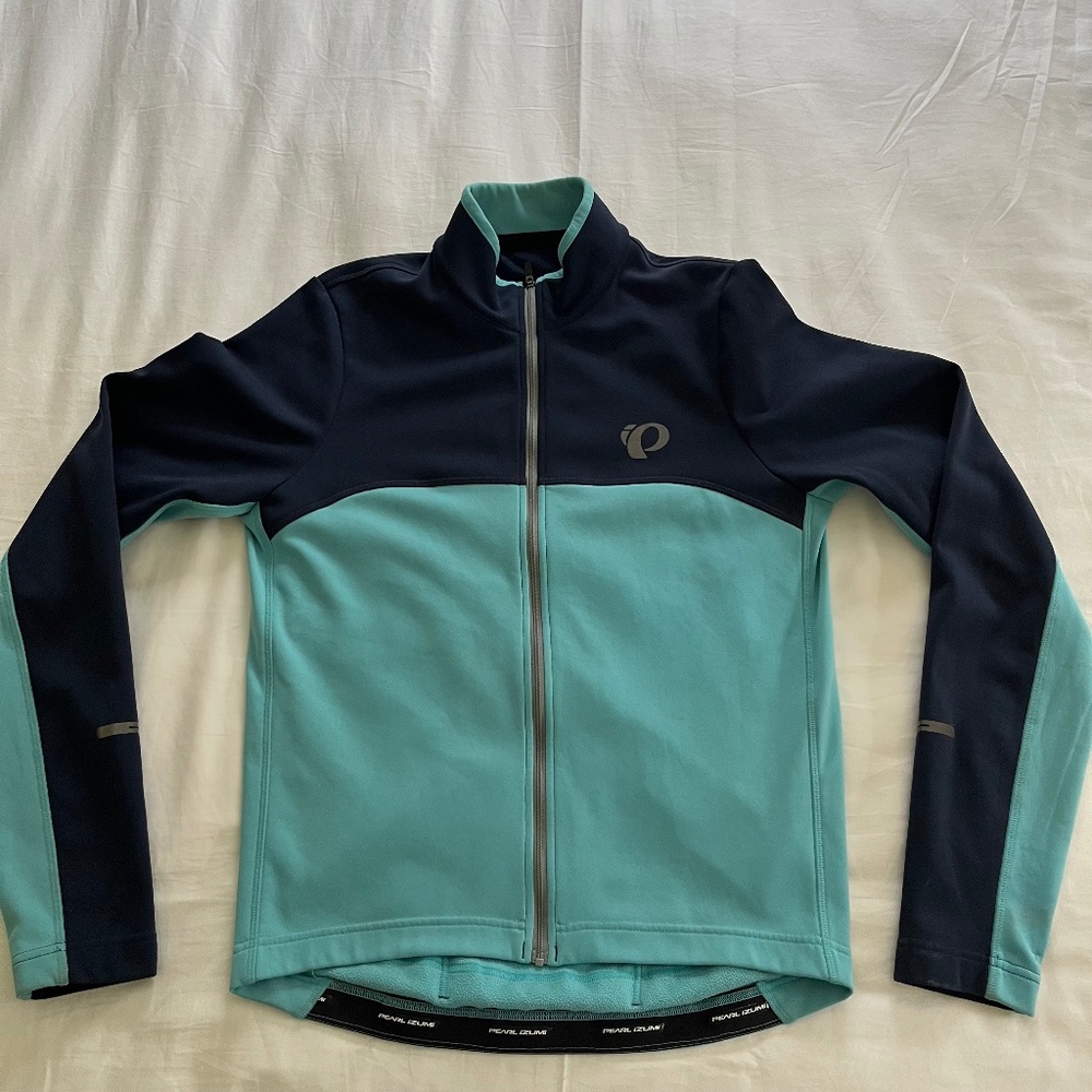 Pearl Izumi blue long-sleeved cycling jersey men’s medium